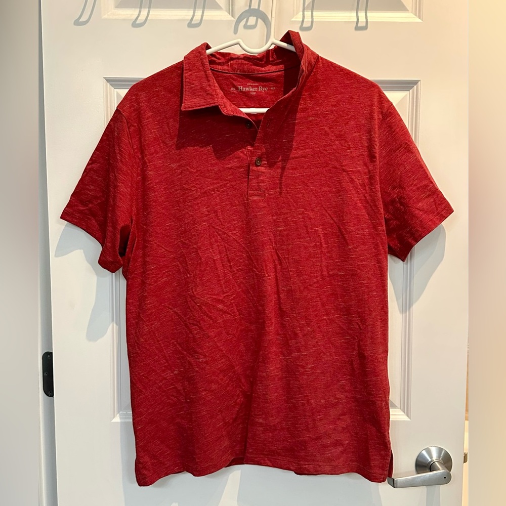 NWT Men's Red Polo